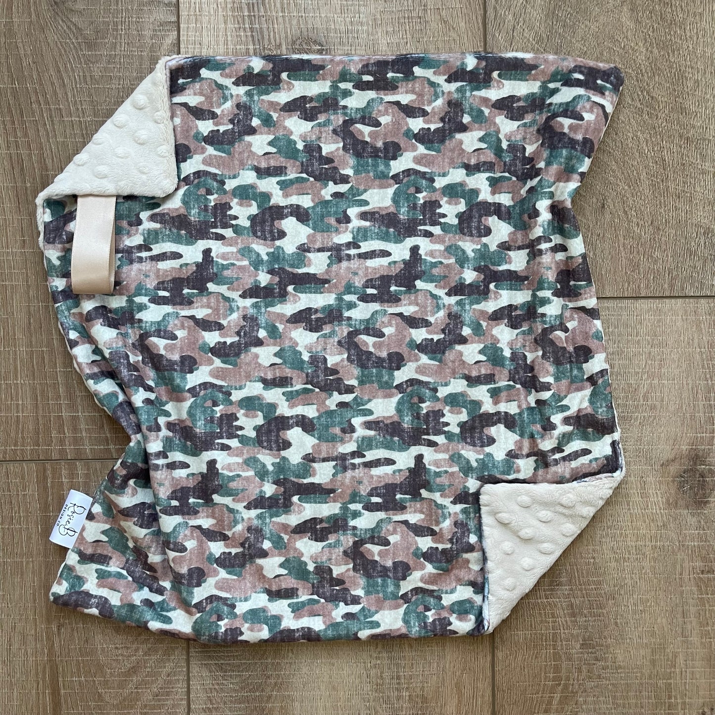 Distressed Camo Brown & Green