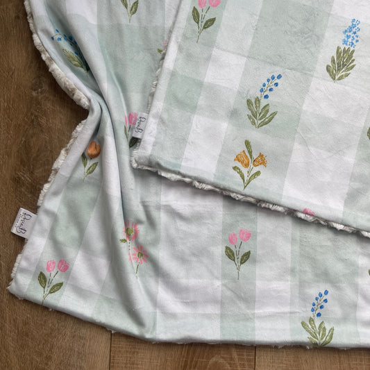 Sage Gingham and Floral
