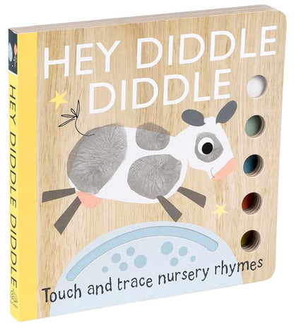 Touch and Trace Nursery Rhymes: Hey Diddle Diddle by: Board Books; 10 pages / English