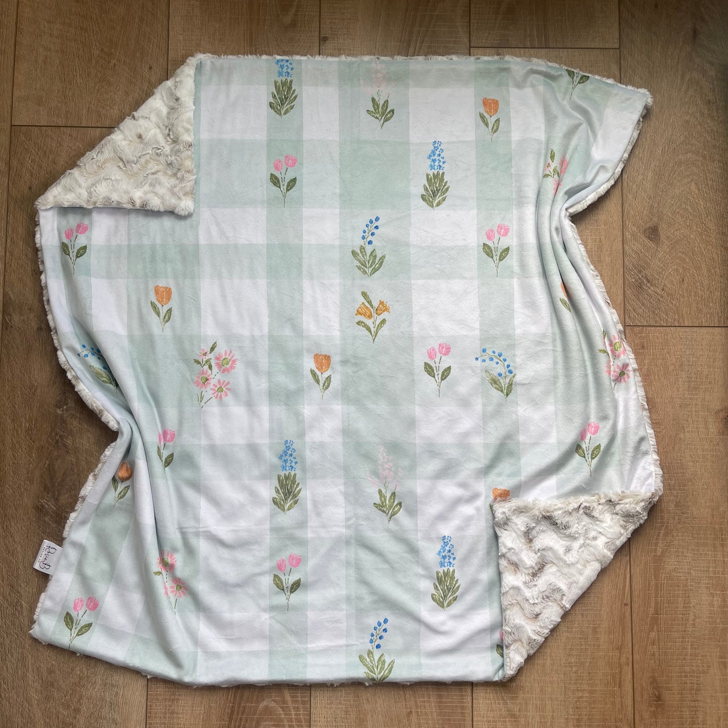 Sage Gingham and Floral