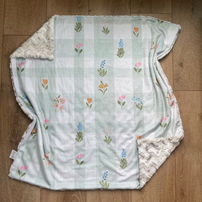 Sage Gingham and Floral