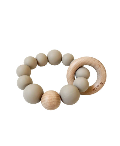 Circle Teether: Powder Blue