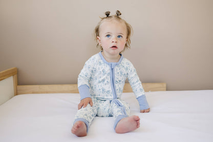 Pedal Around Bamboo Zippy Romper Spring Baby Pajamas PJs