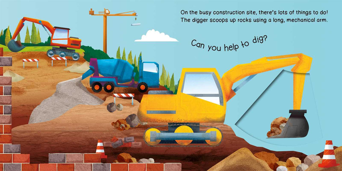 Play-Along Diggers  by IglooBooks: Board Books; 10 pages / English