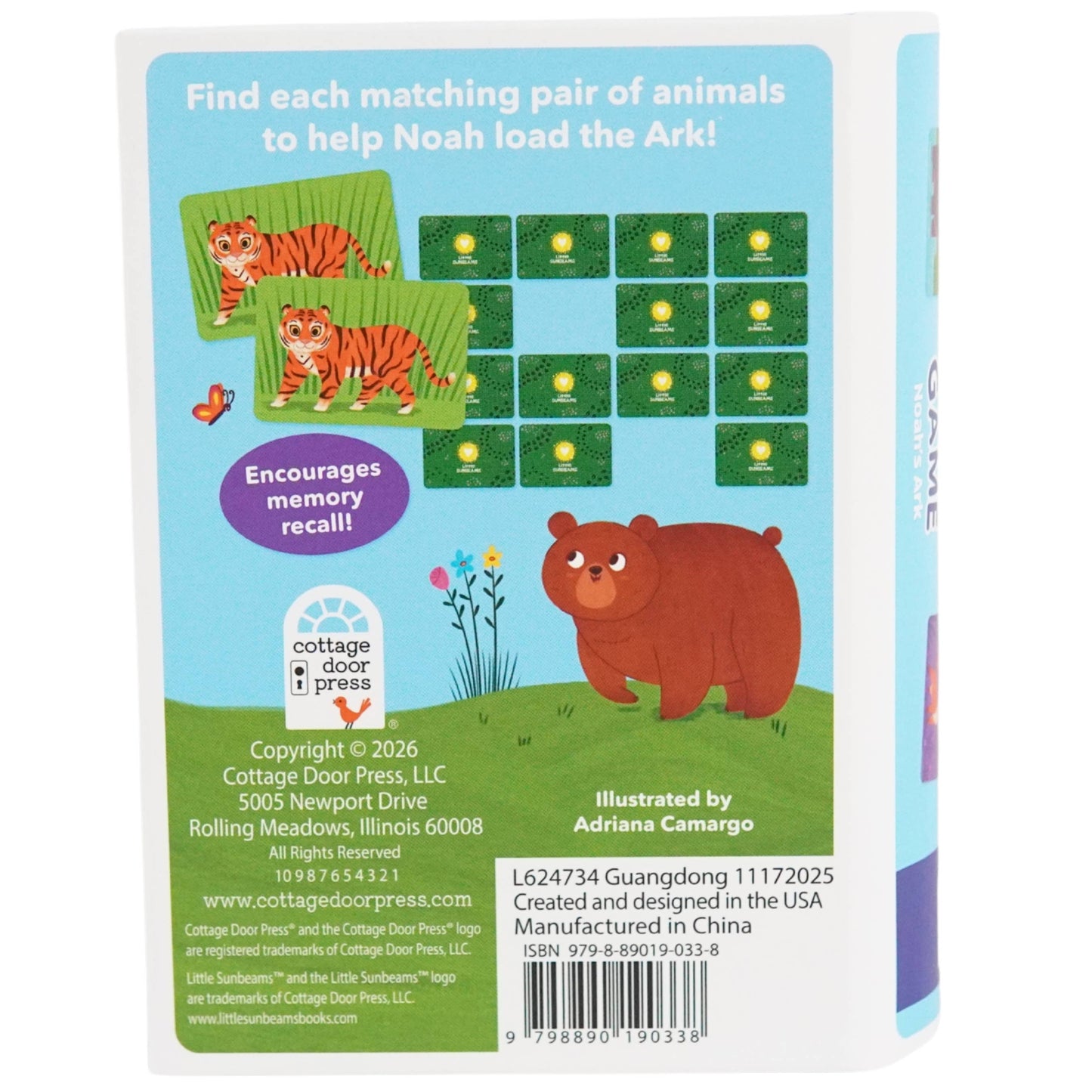 Memory Match Game Noah's Ark