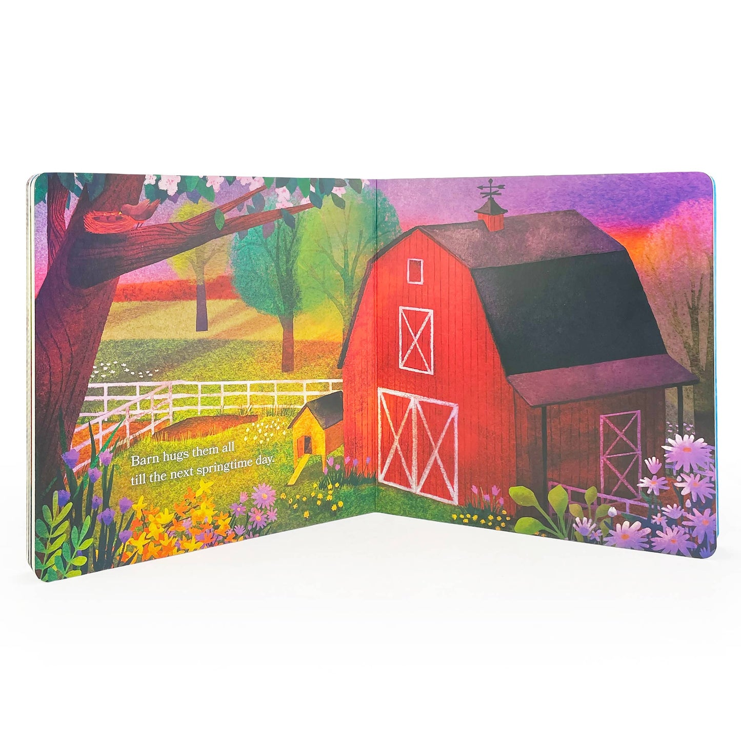 Barn in Spring: Out to Explore on the Farm Board Book