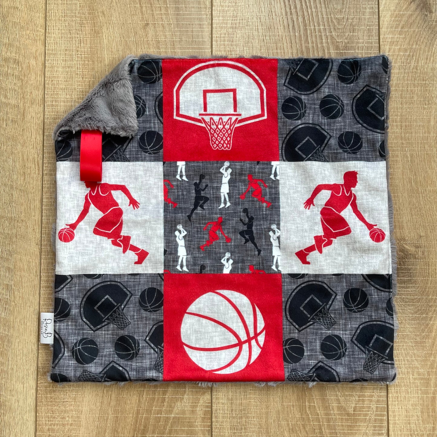 Lovey - Black and Red Basketball