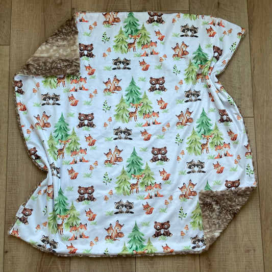 Baby Blanket - Forest Friends