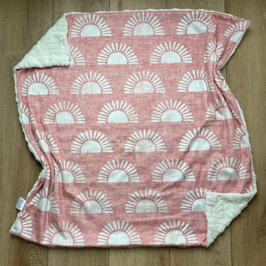 Baby Blanket - Pink Sunshine