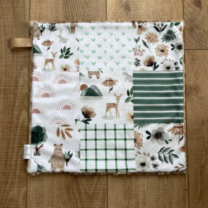 Green Woodland Patchwork