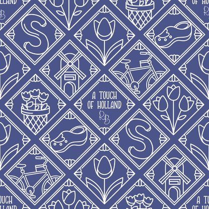 Blue Tile - Touch of Holland
