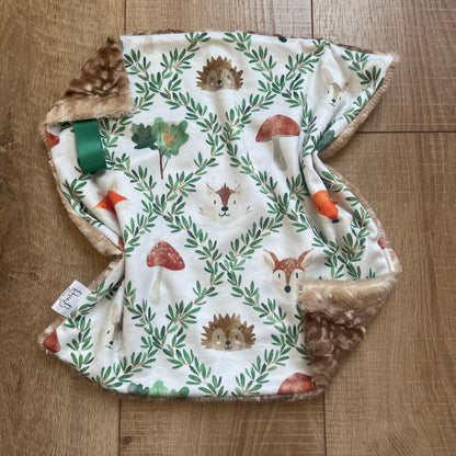 Lovey - Green Woodland Animals