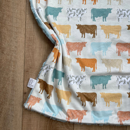 Colorful Multicolor Cow