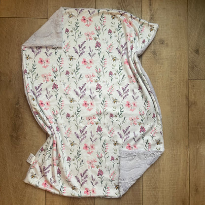Newborn Baby Blanket - Spring Wildflower