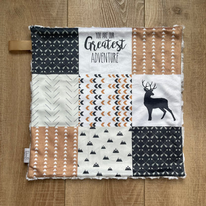 Lovey - Tan Buck “You are our greatest adventure”