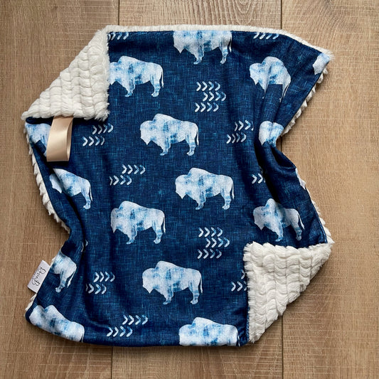 Lovey - Navy Bison