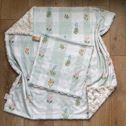 Sage Gingham and Floral