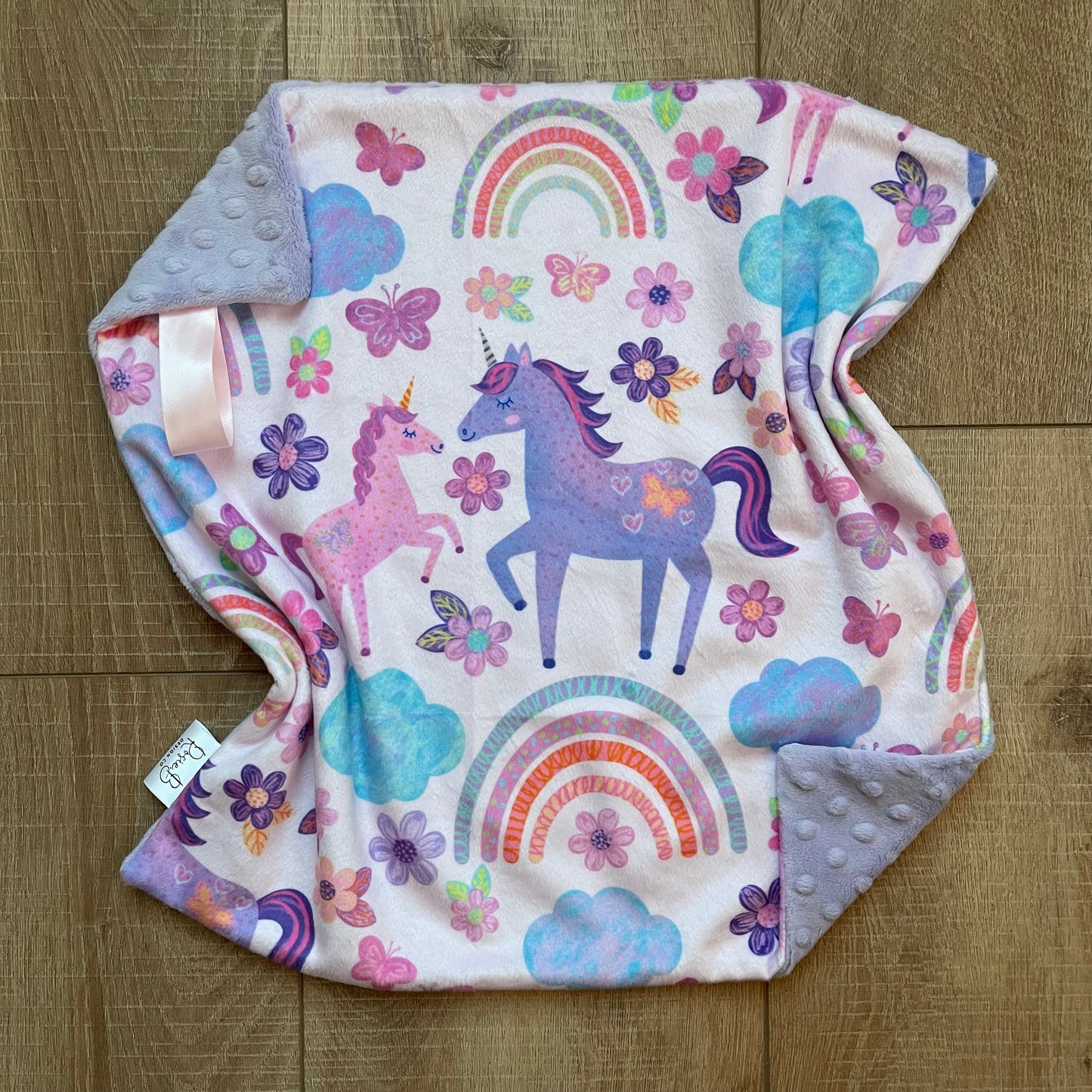 Pink and Purple Unicorn