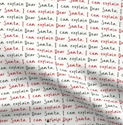 Dear Santa, I Can Explain