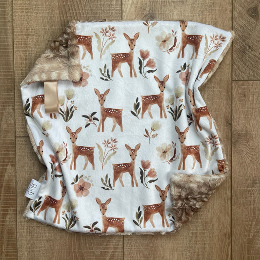 Lovey - Neutral Floral Fawns