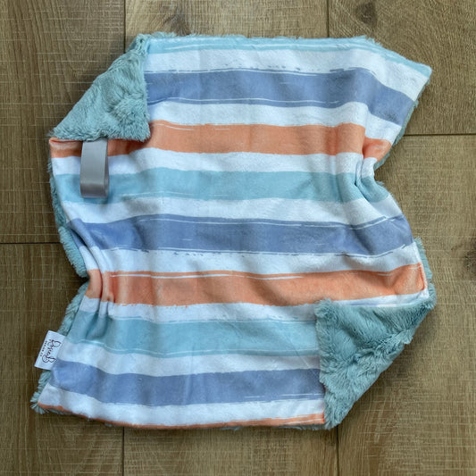 Lovey - Blue and Orange Stripes