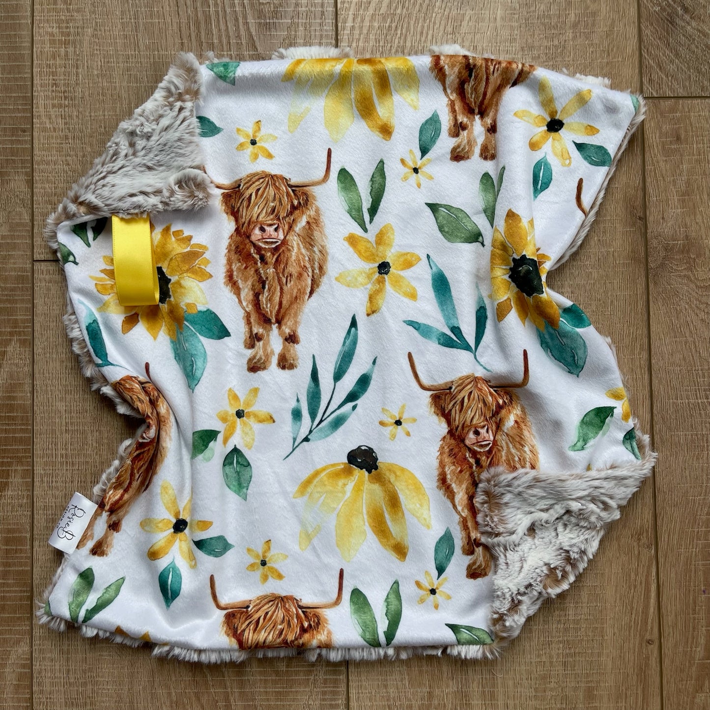 Lovey - Highland Cow Farm Sunflower