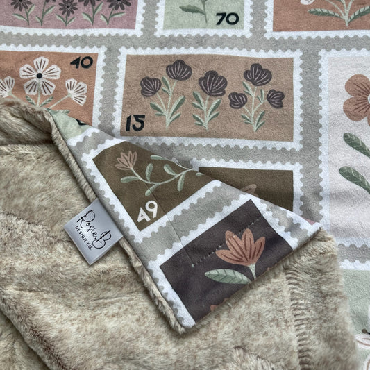 Neutral Floral Stamps
