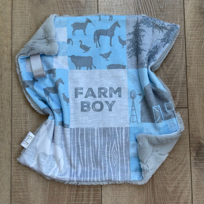 Farm Boy Blue Patchwork