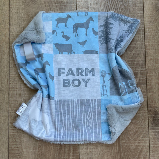 Farm Boy Blue Patchwork