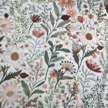 Baby Blanket - Neutral Floral