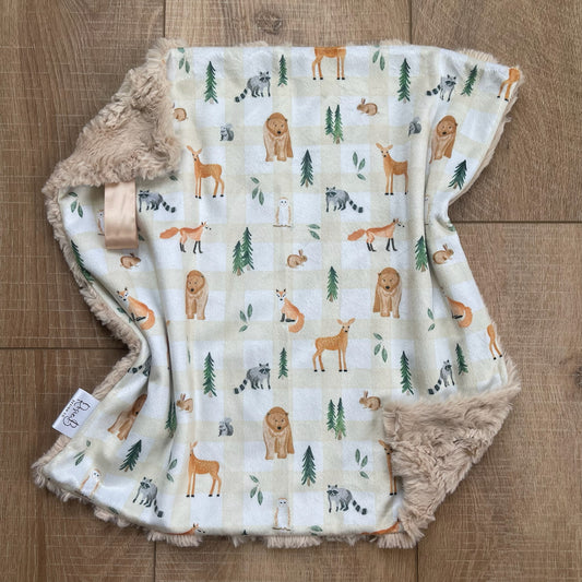 Lovey - Checkered Forest Animals