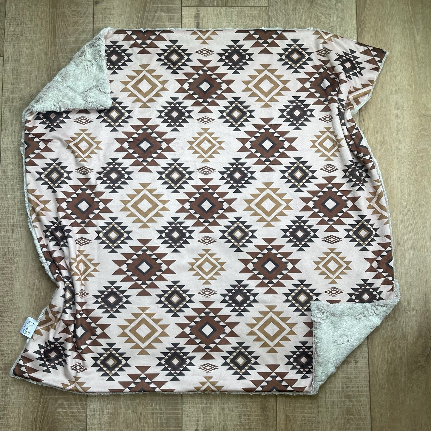 Baby Blanket - Western Aztec Print