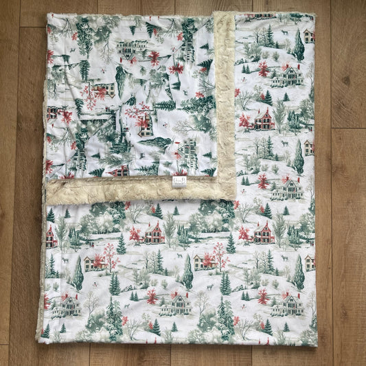 Adult / Momma Blanket - Tinsel Town w/ Galaxy