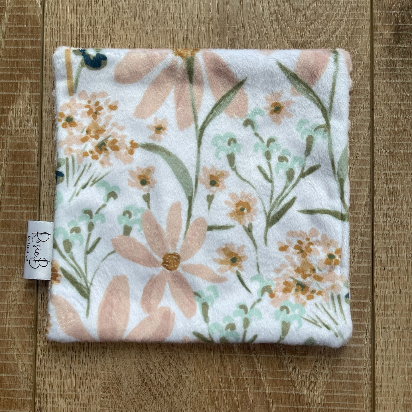 Mini Sensory Crinkle - Pastel Florals