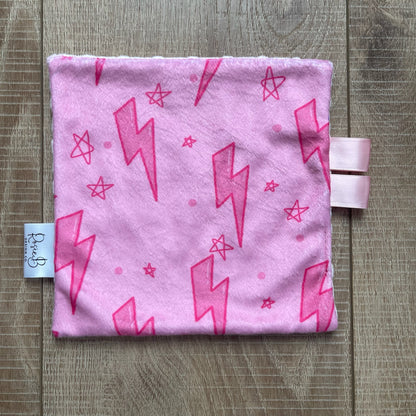 Mini Sensory - Pink Lightning Bolt