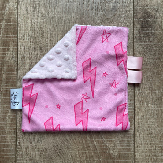Mini Sensory - Pink Lightning Bolt
