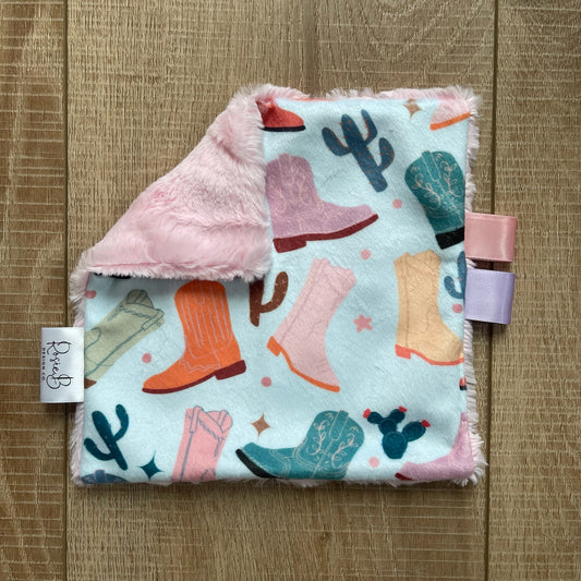 Mini Sensory - Cowgirl Boots w/ Luxe Blush