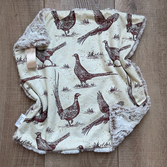 Lovey - Beige Pheasants