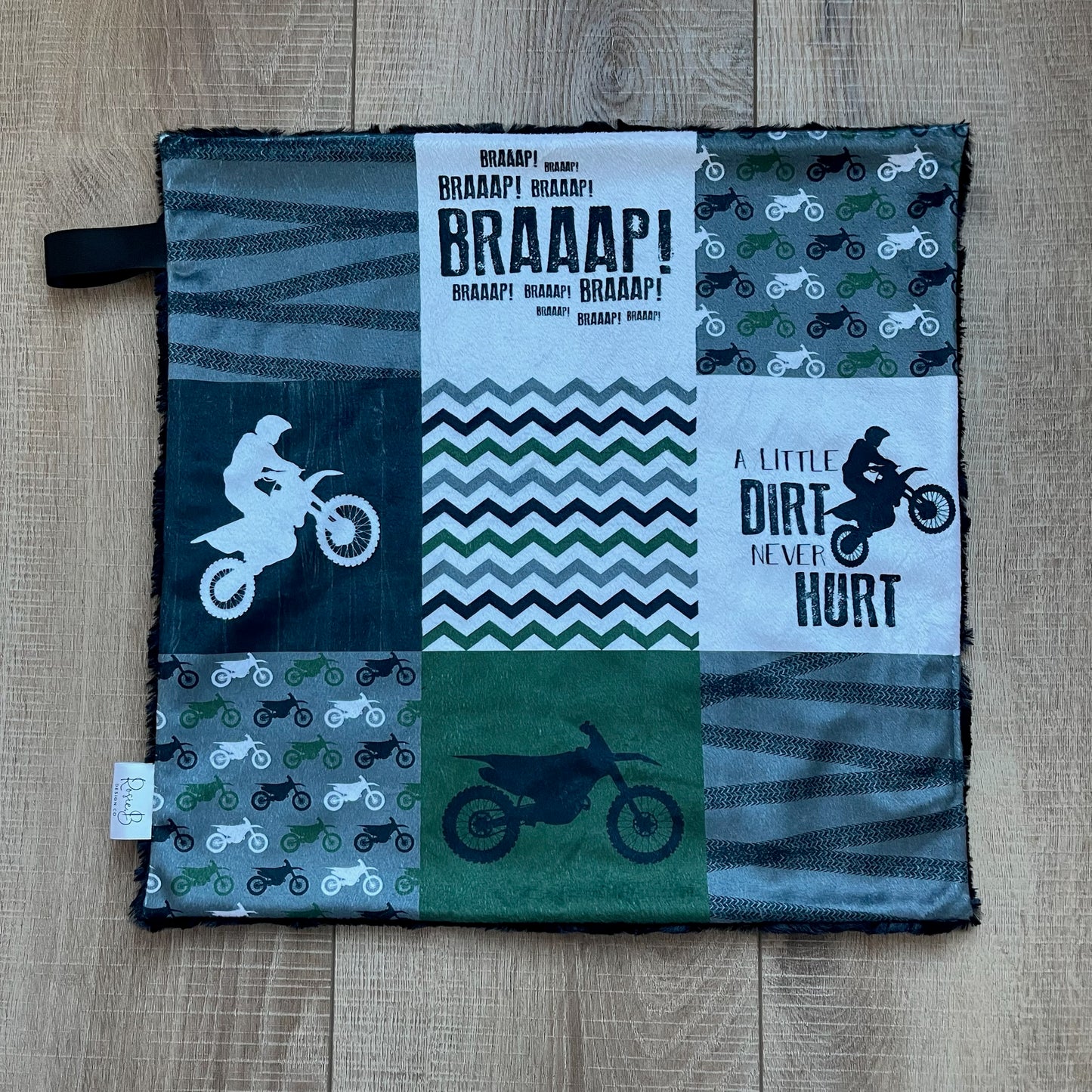 Lovey - Dirt Bike Patchwork