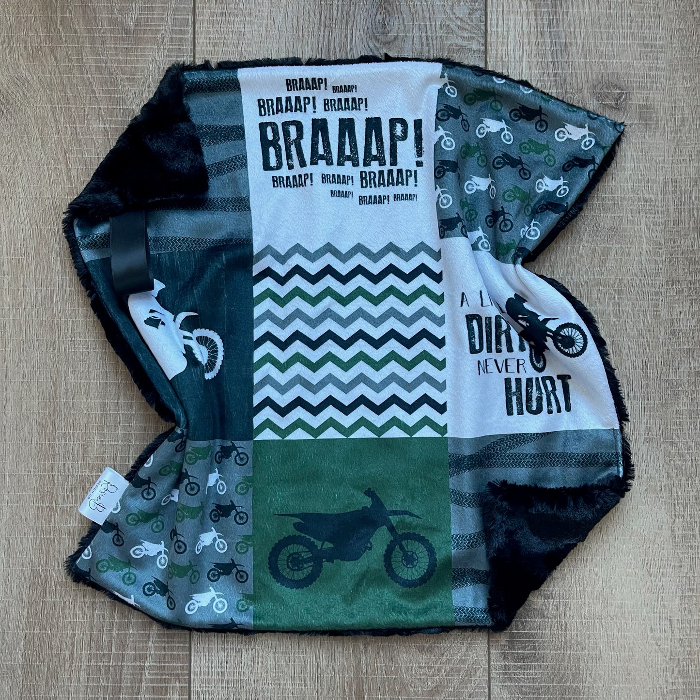 Lovey - Dirt Bike Patchwork