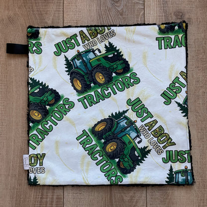 Lovey - Just A Boy Who Loves Tractors w/ Luxe Black