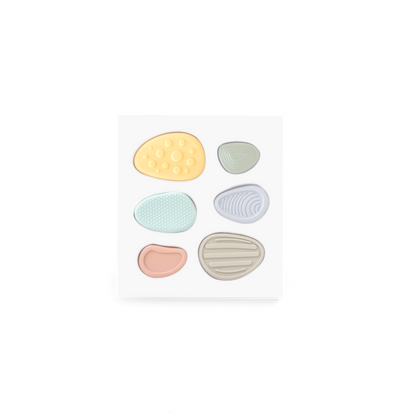 Worry Stones for Kids – Sensory Fidget Set (6 Pack)