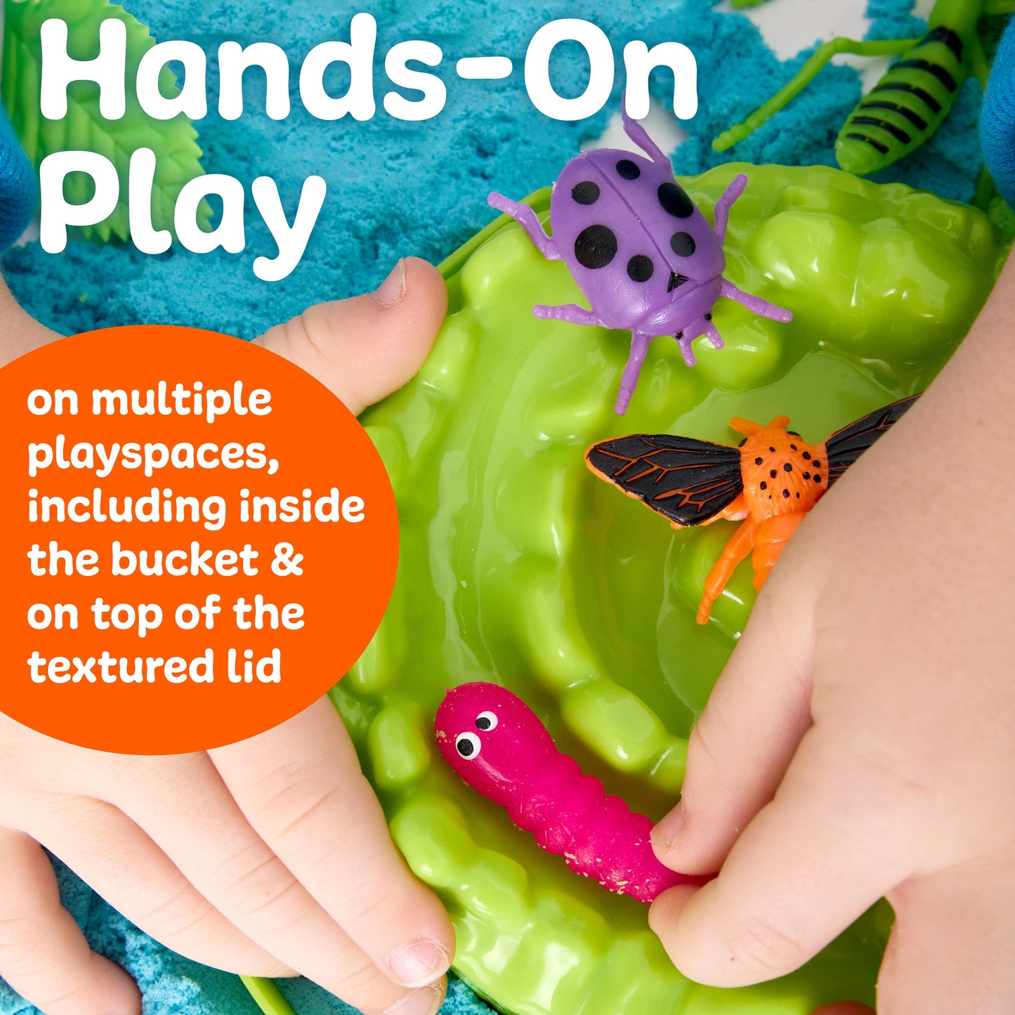 Sensory Adventure Neon Bugs - Big Fun in a Small Bucket!