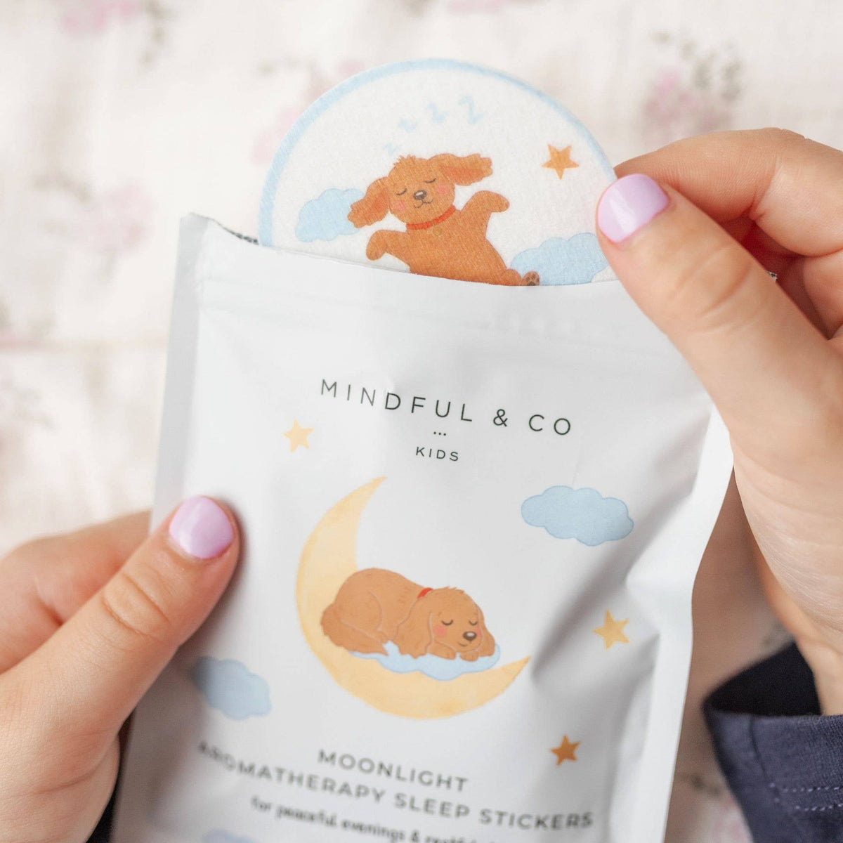 Moonlight Aromatherapy Sleep Stickers – Calm & Sleep Support