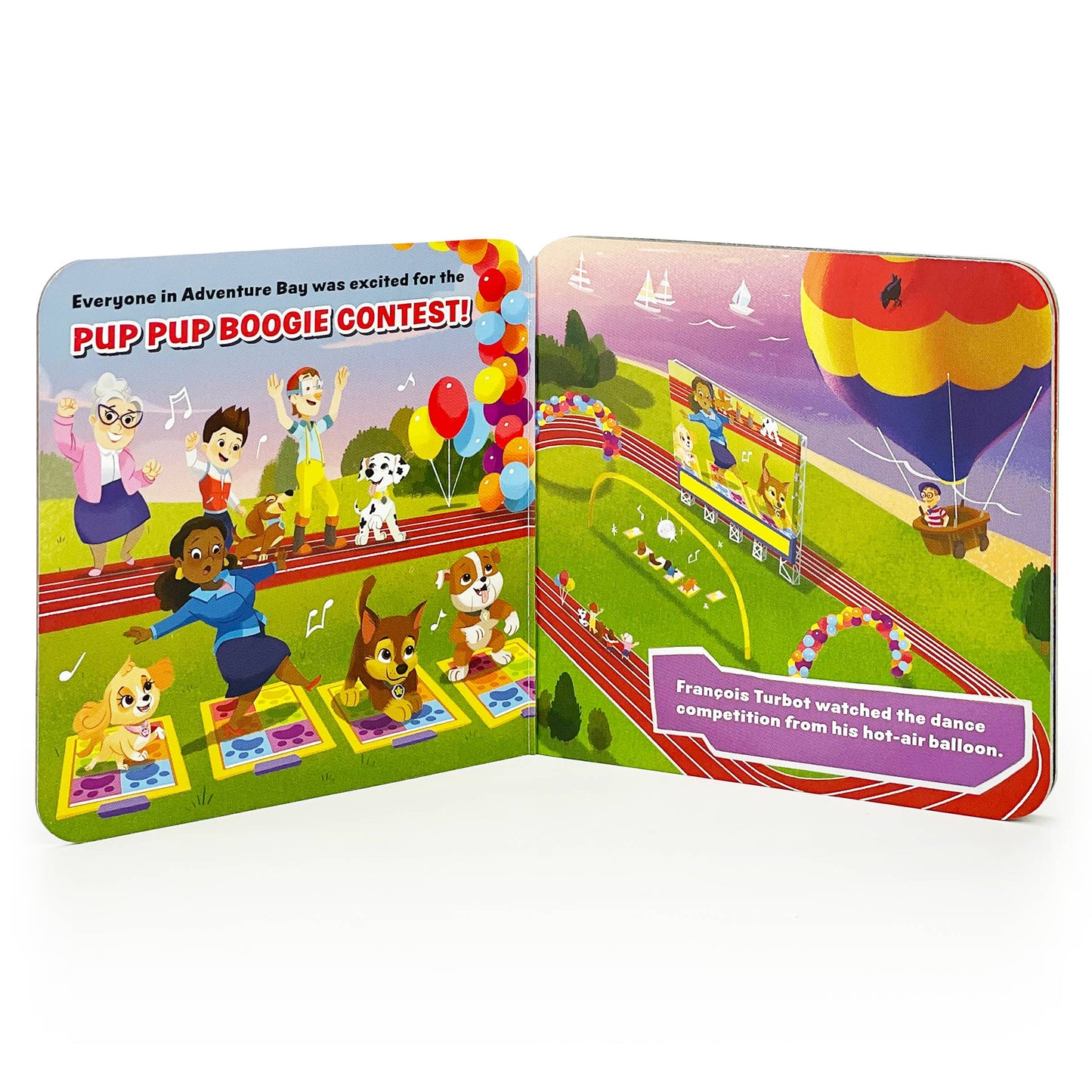 PAW Patrol Ruff-Ruff Rescue Tales Rolling Wheeled Book Set