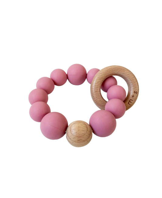 Circle Teether: Pink
