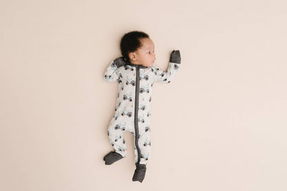 Blue Tractor Bamboo Sleeper