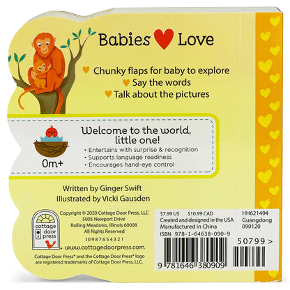 Babies Love Hugs Lift-a-Flap Board Book