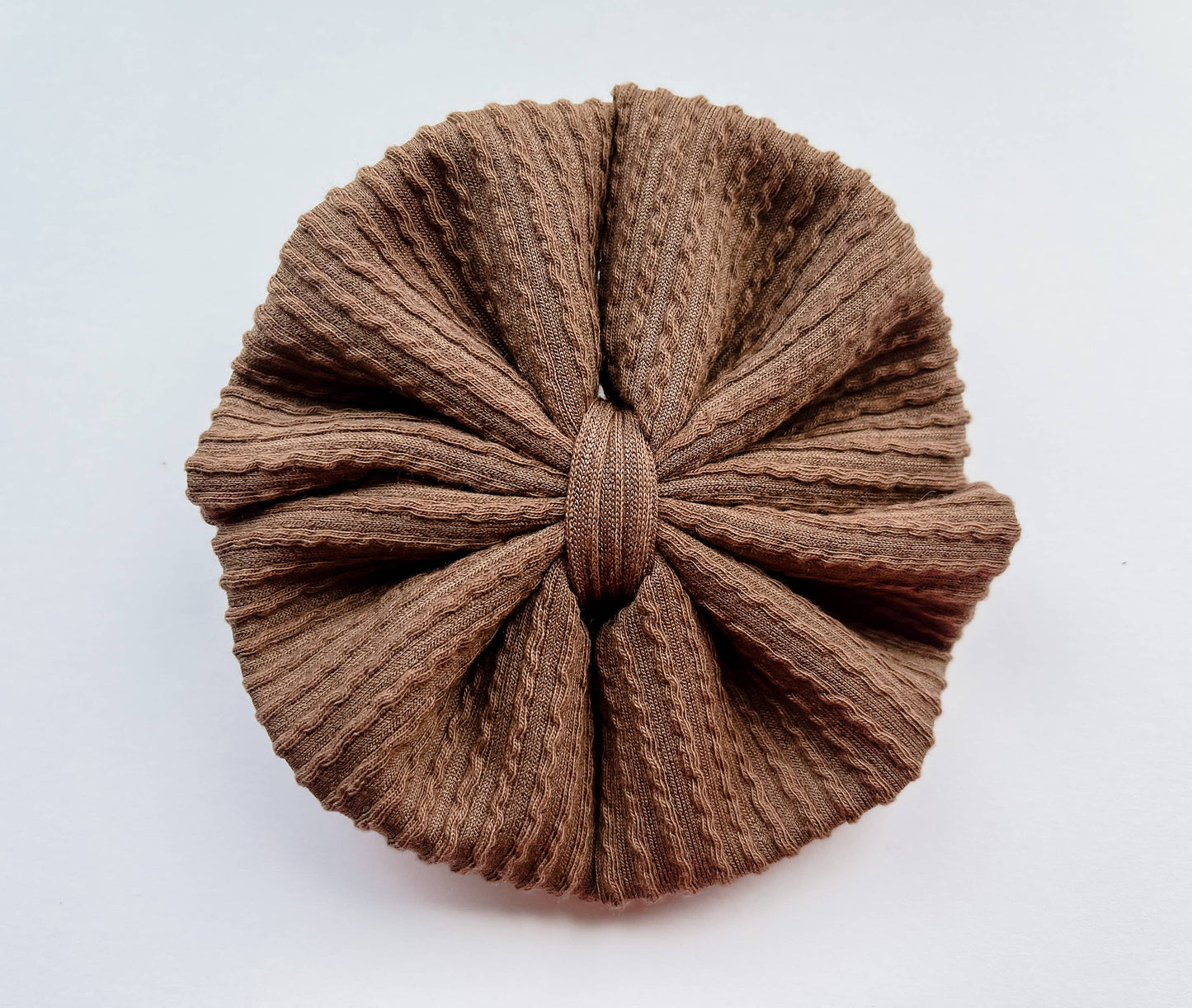 Baby Bow Headband - Neutral Messy: Chocolate