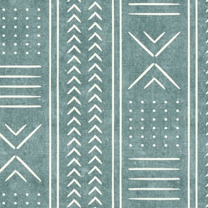 Dusty Blue Aztec